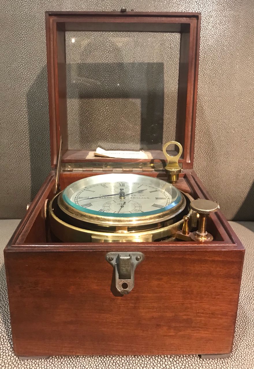 Морской хронометр, Англия, фирма "Томас Мерсер", кон. XIX века 